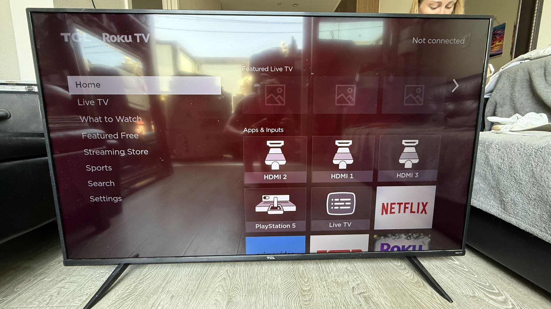 TCL Roku Smart TV – 55” – Model 55S431