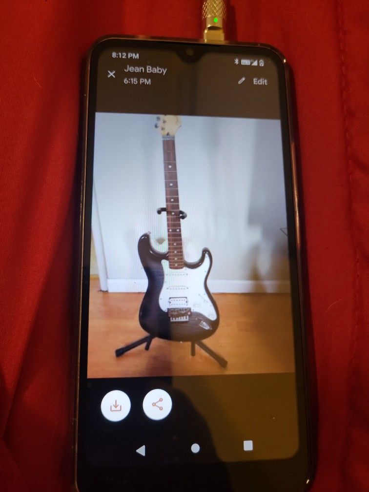 An Original Fender Bass Guitar Made In Japan