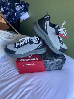 Wolverine shoe steel toe size 8.5 men