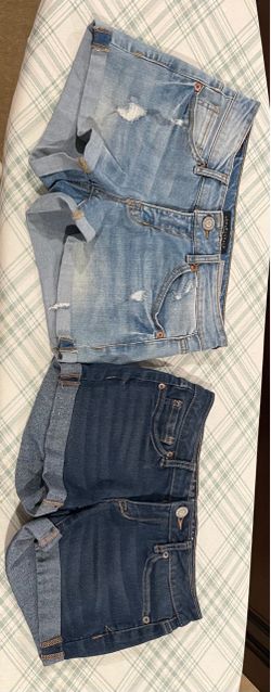 Aeropostale blue denim shorts