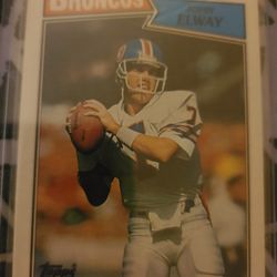 John Elway 1987 Topps 