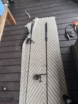 2 7’ft ugly sticks rod and reel combo