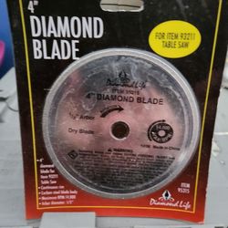 Diamond Life 4" Diamond Blade 