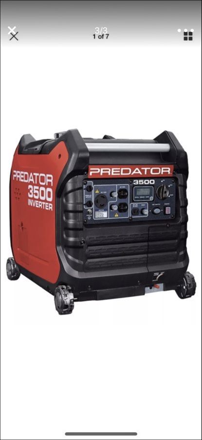 Predator generator 3500W super quite for Sale in Houston, TX - OfferUp