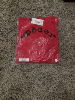 RED VVS SP5DER HOODIE