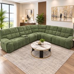 Modern chenille fabric sectional sofa