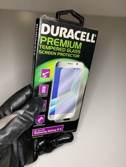 Duracell Premium Tempered Glass Screen Protector Samsung Galaxy S6