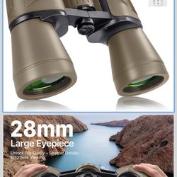 20x50 Binoculars for Adults - High Powered Binoculars 