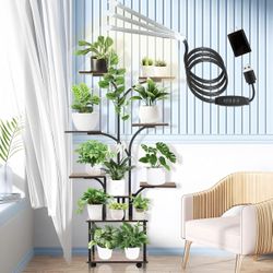 Plant Stand with Grow Light