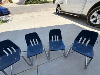 Elementary Chrome Chairs
