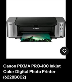 The Canon PIXMA

PRO-100