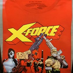 Marvel Deadpool X-Force Cable Shirt 3 XL Brand New