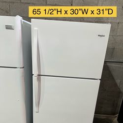 Whirlpool Refrigerator Top And Bottom (#455)