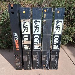 Lot Of 5 ARP Omni Mk 1 & Omni 2 Synthesizer Shells