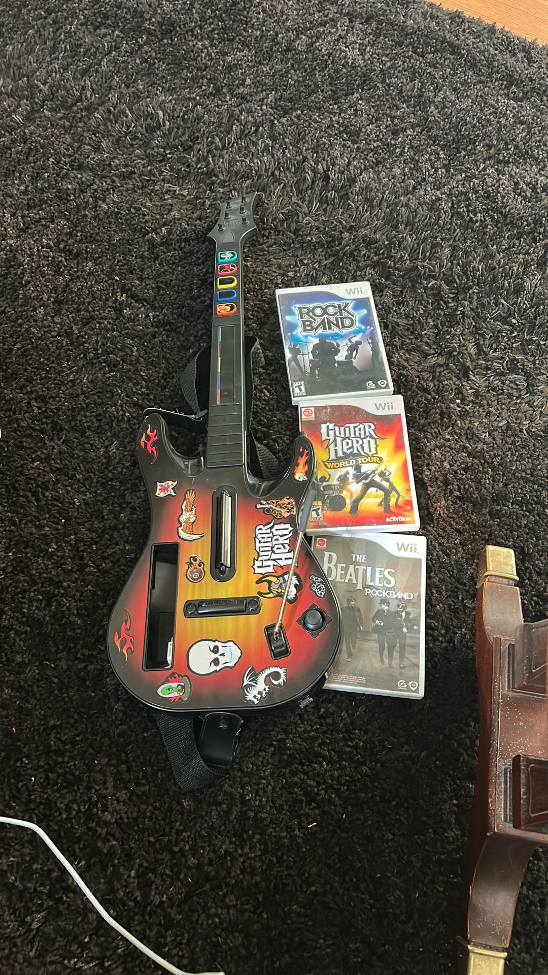 Wii Guitar Hero Rock Band
