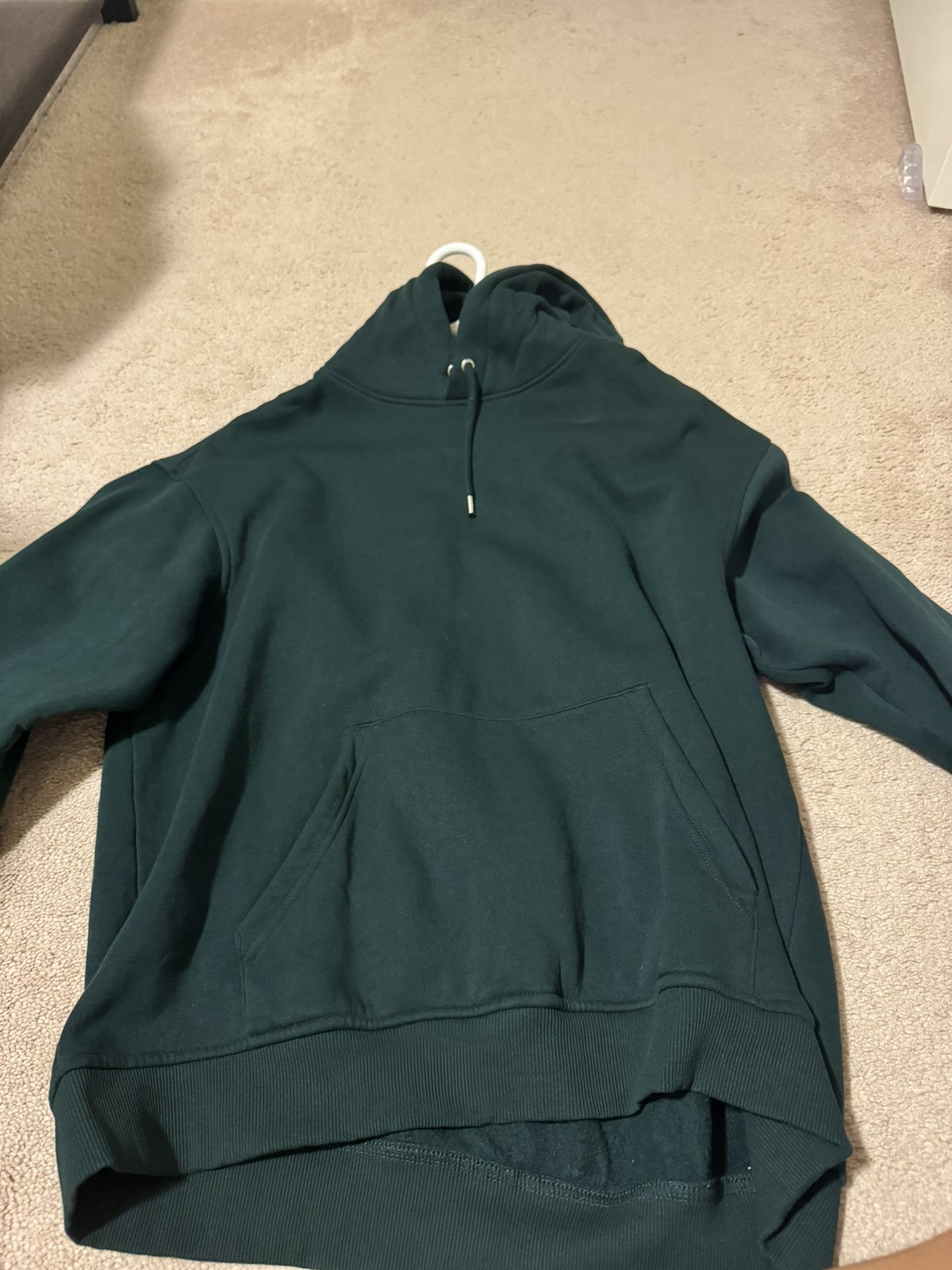 Baggy Dark Green Hoodie 