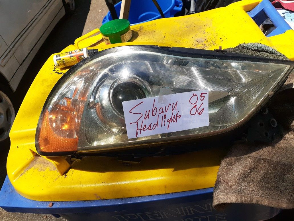 Headlights Lights Subaru Impreza