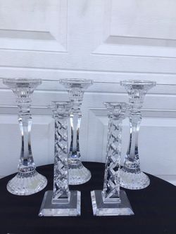 Crystal Candleholders