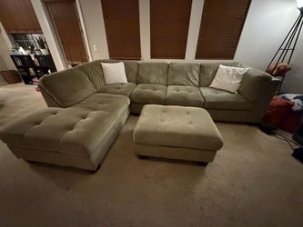 Green Sectional Couch