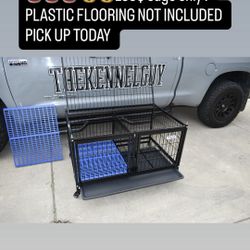 43” Dog Cage With Divider 