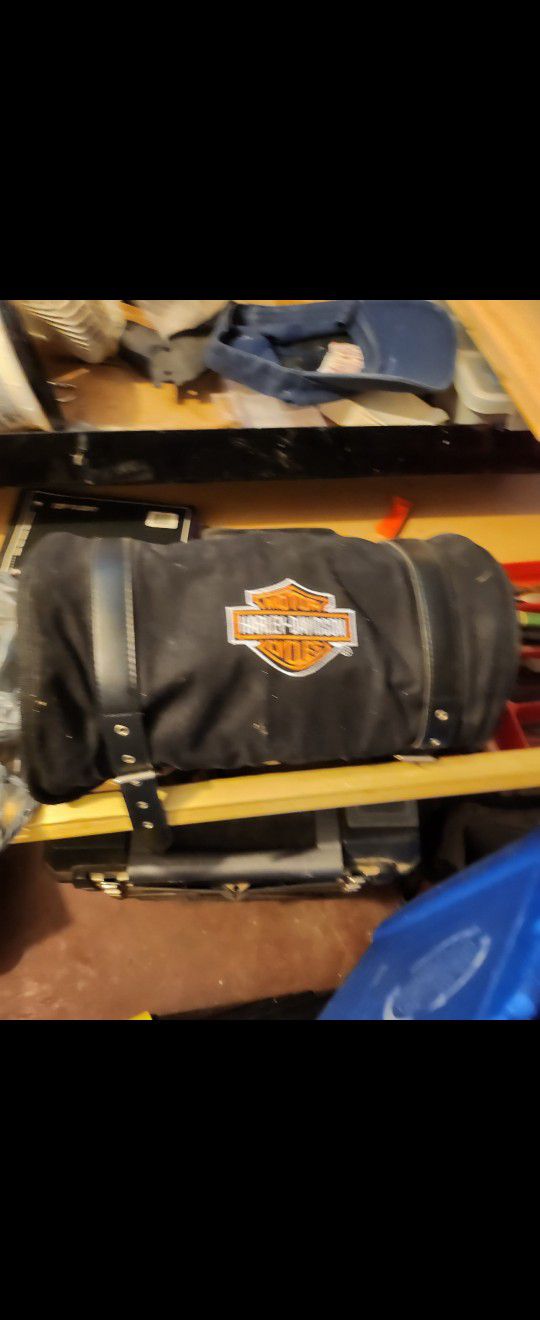 Harley Davidson Barrel Bag