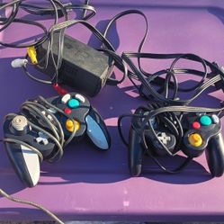 Nintendo Game Cube Controller And Wires 