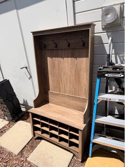 Shoe bench and Coat rack