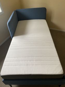 MORGEDAL Foam mattress, firm/dark gray, Twin - IKEA