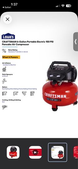 Craftsman air compressor