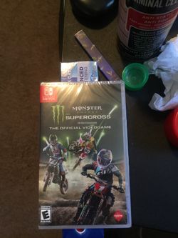 Nintendo game -monster super cross