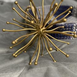Metal  Gold Sphere Decor