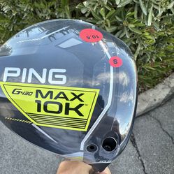 Brand New PING G430 MAX 10K DRIVER- The Price is FIRM..