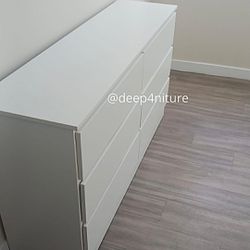 New Dresser Black Or White Color Available And Free Delivery 