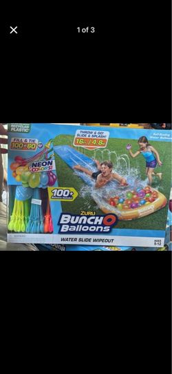 Come get Bunch O Ballons and water slide