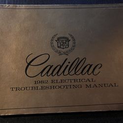 Cadillac Troubleshooting Manual 