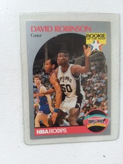 David Robinson Rookie of the Year card