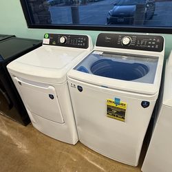 Midea Washing machine and Gas dryer