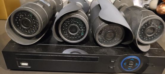 4 Survey Cameras and DVR