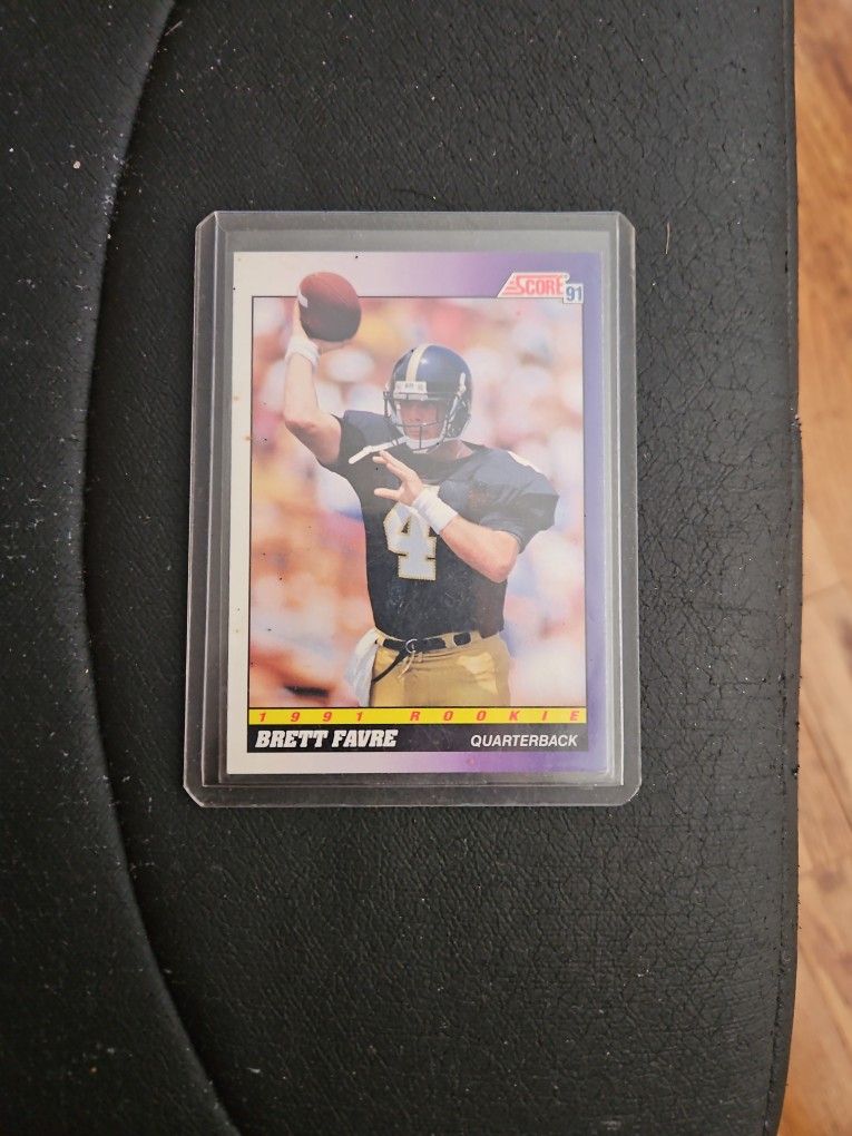 Brett Favre Rookie Card (Real)