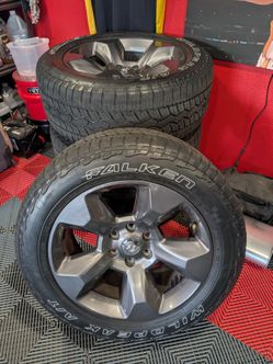 2019+ Ram 1500 OEM wheels