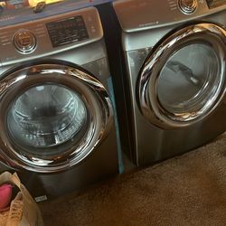 Samsung  washer and dryer