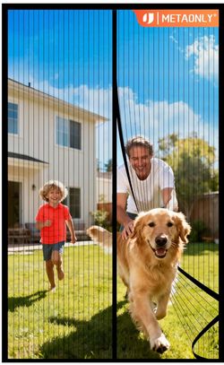Magnetic Screen Door Mesh