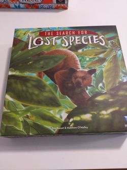 Search for Lost Species board game
