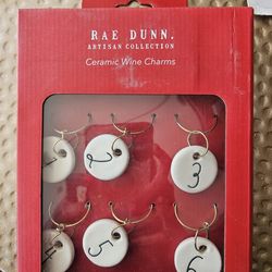 New Rae Dunn Wine Markers. Each Set