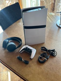 Ps5 Pro 2TB Console with Controller, Cables & Headset