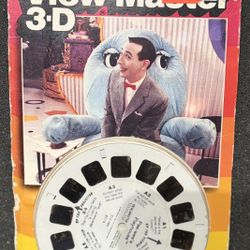Pee Wee Herman Viewmaster Mint On Card 