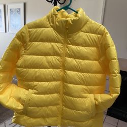 Yellow Parka Size M New