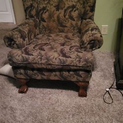 Vintage Wingback Chair