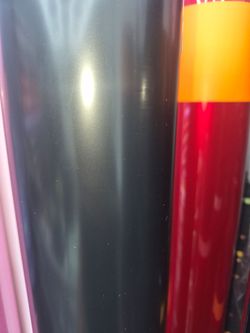 Satin black vinyl.wrap by the roll