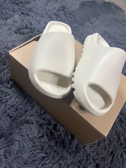 Yeezy slides size 10 bone